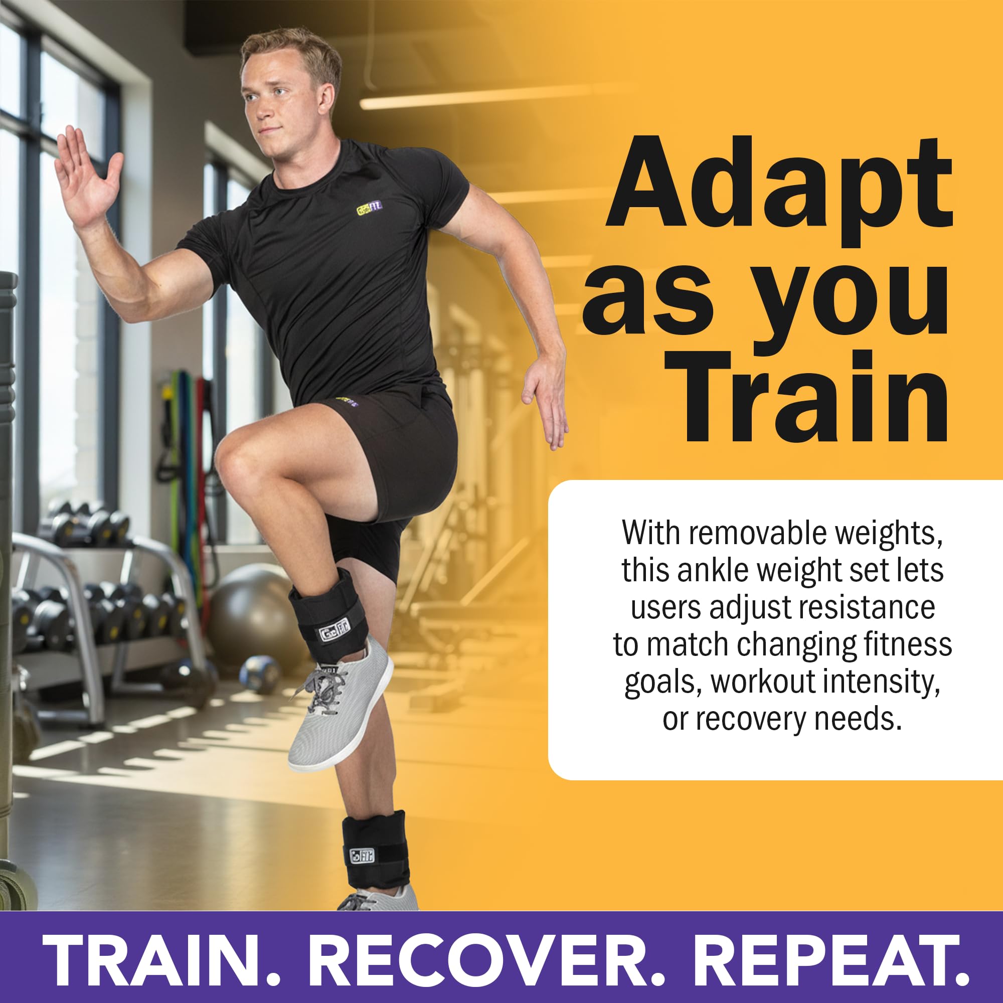 Adjustable Ankle Weights by GoFit - Image 3