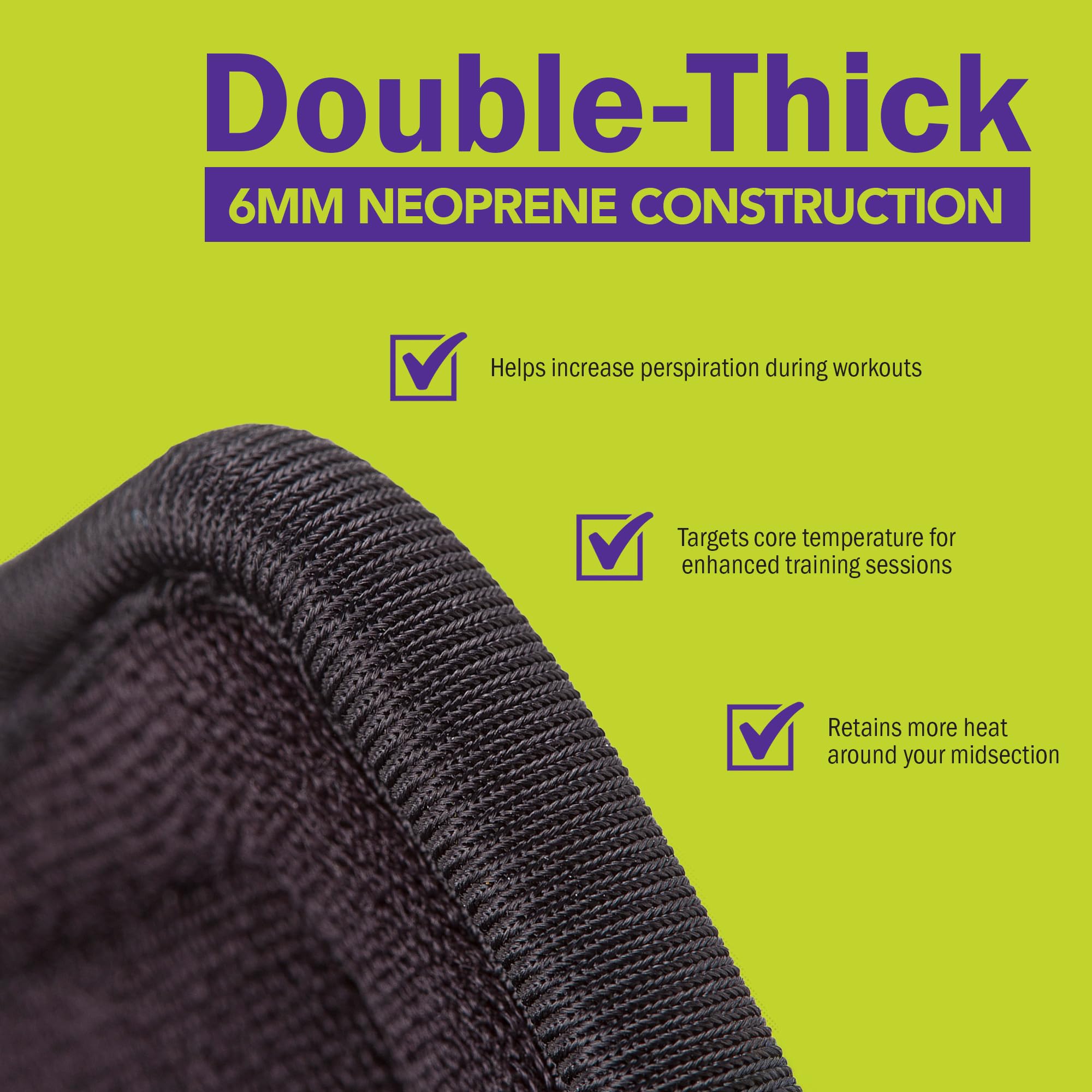 GoFit Double Neoprene Waist Trimmer - Image 4