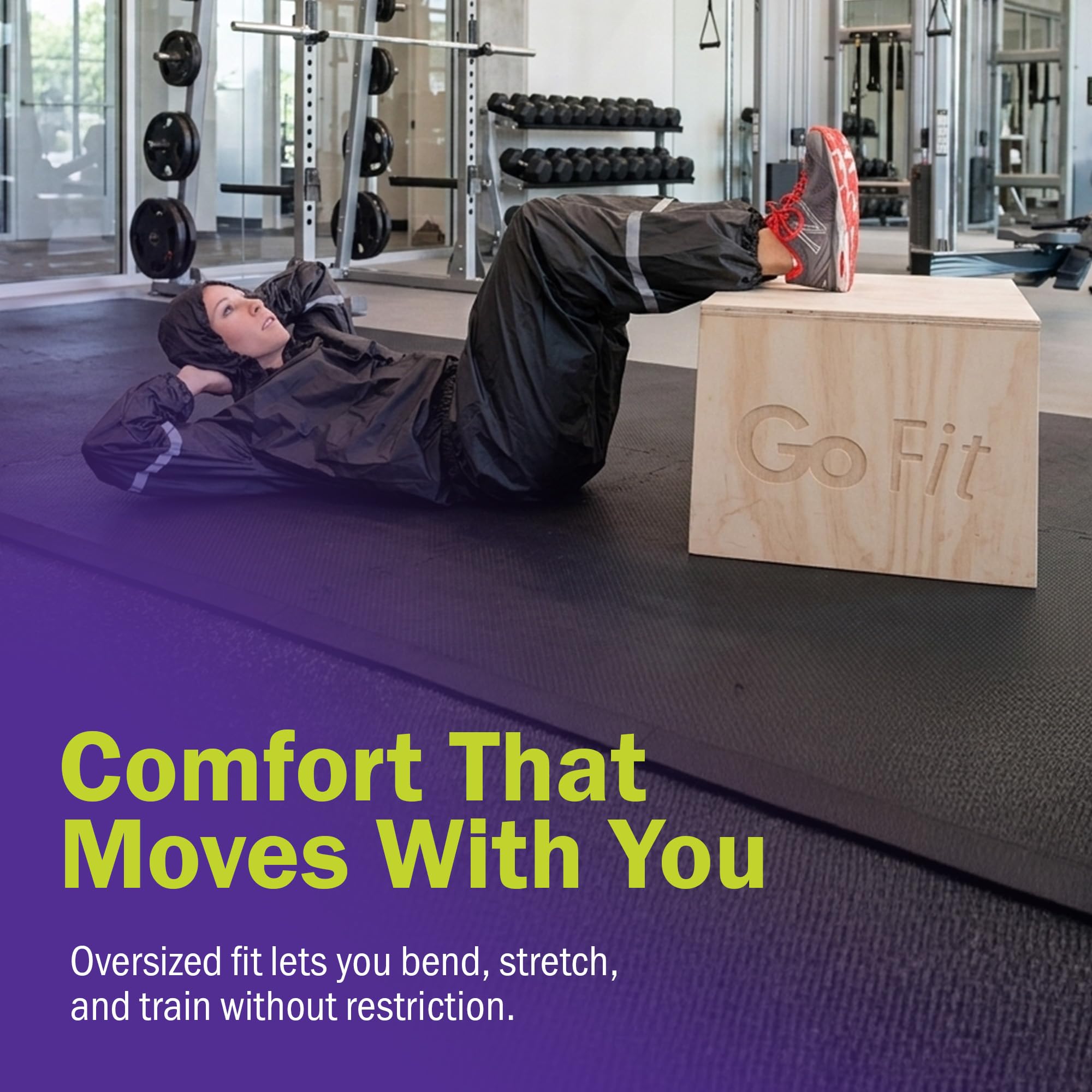 GoFit Hooded Thermal 2-Piece Training Suit - Image 7