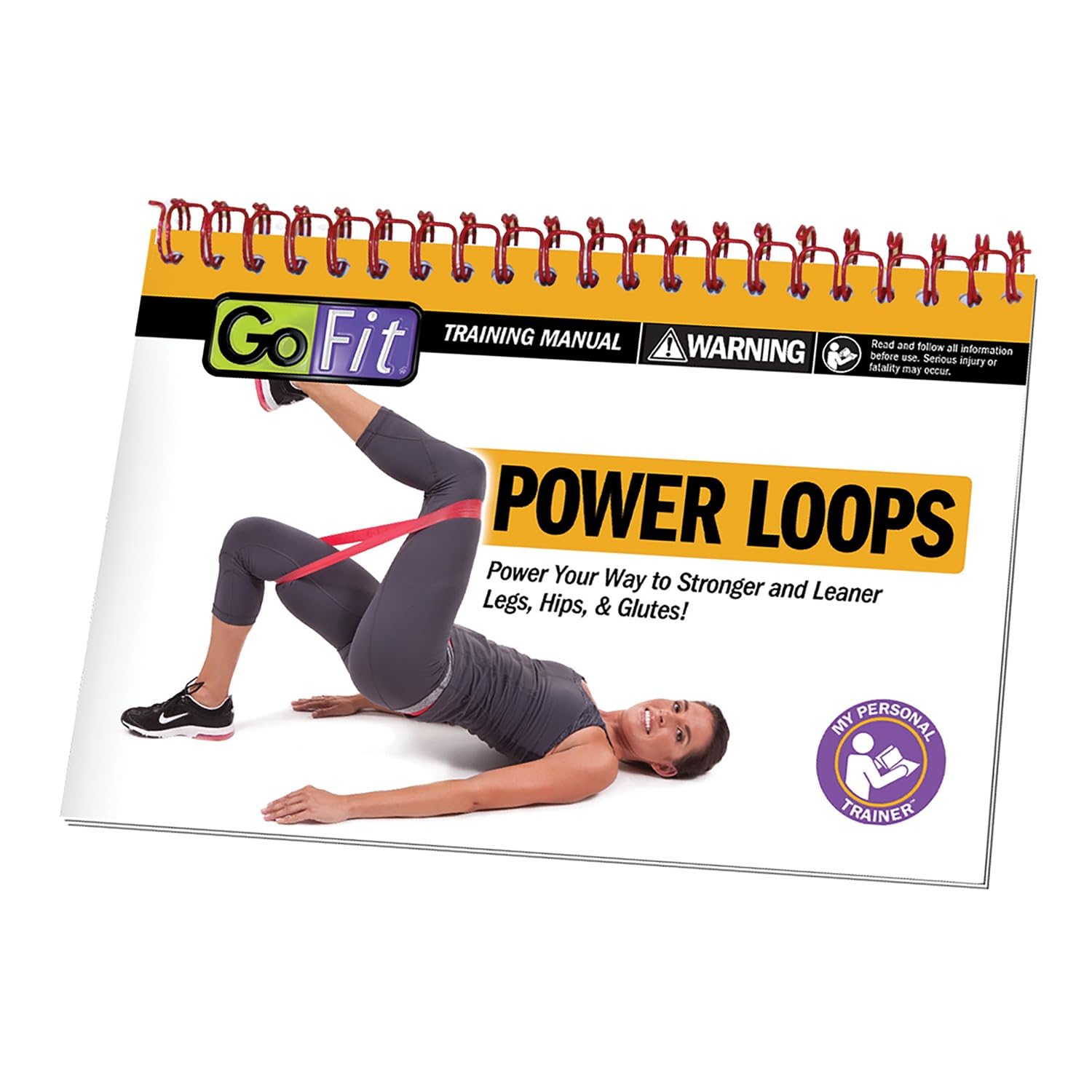 GoFit Power Loop Resistance Bands - Training Pack,Multicolored,OS,Petra - Image 4